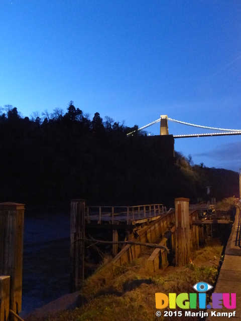 FZ011371 Old Quay by Clifton Suspension bridge, Bristol